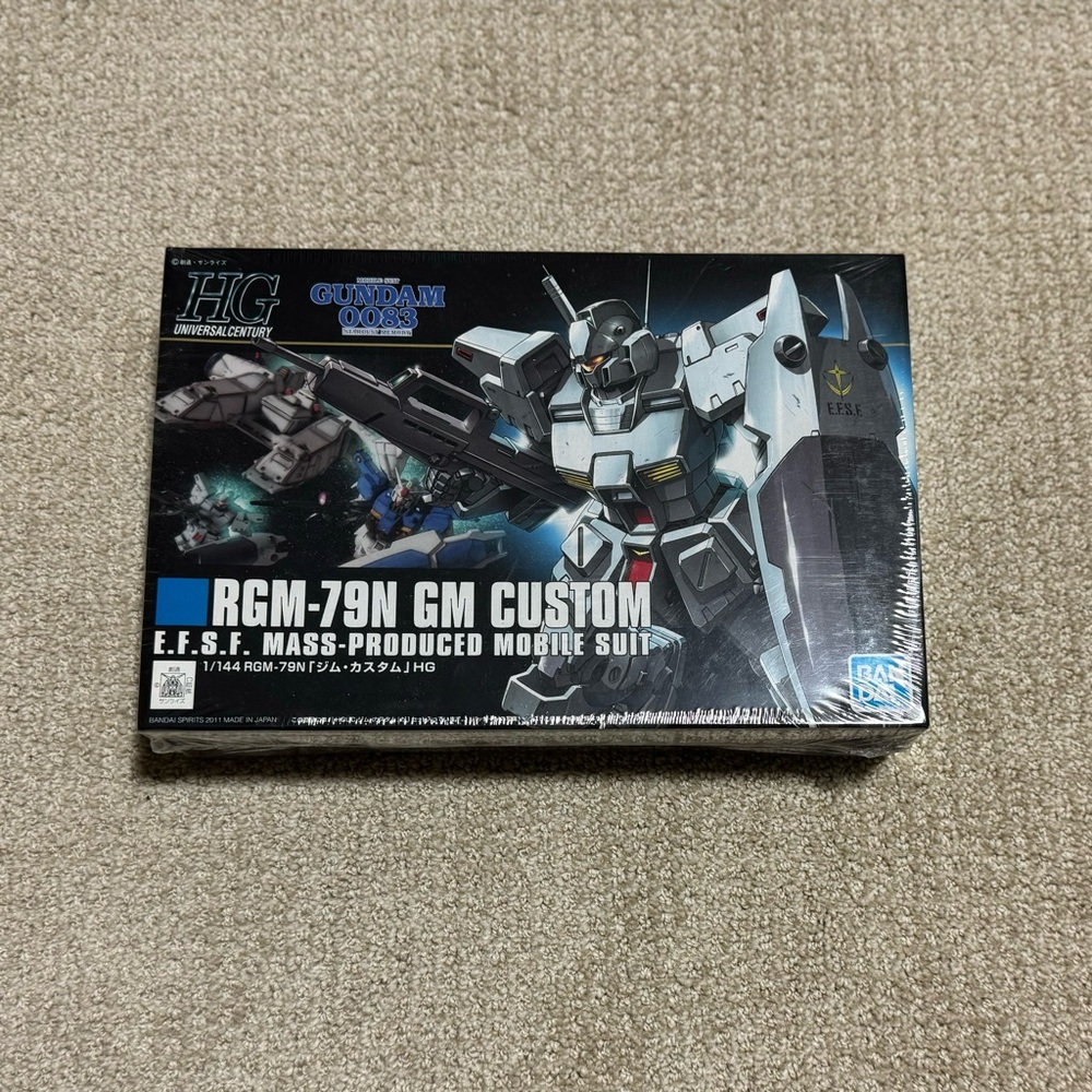 Gundam RGM-79N GM Custom Model Kit